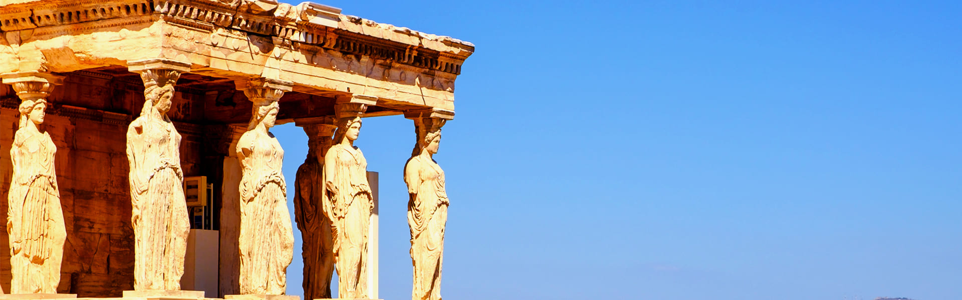 Akropolis in Athene, Griekenland