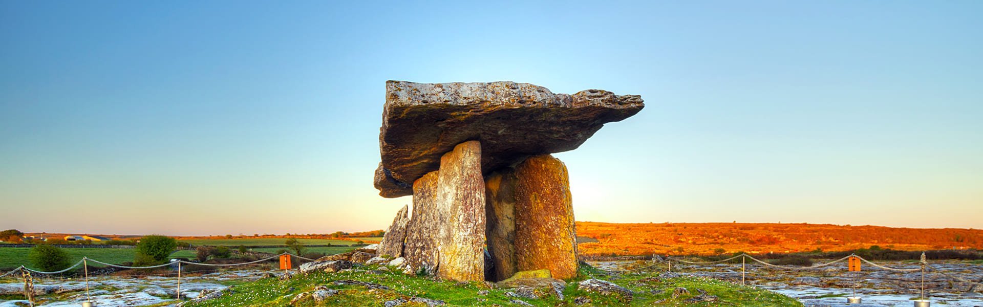 Dolmen in Burren, Ierland