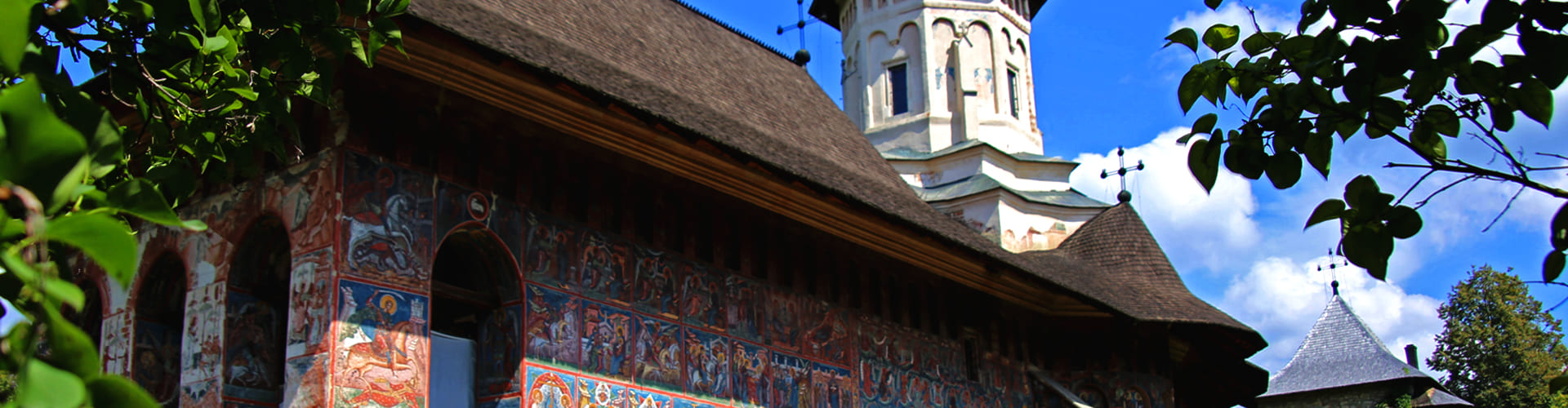Klooster van Moldovita in Roemenië