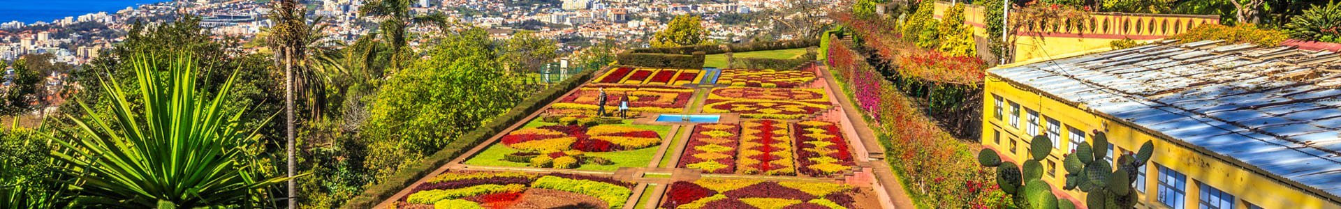 Botanische tuin in Funchal, Portugal