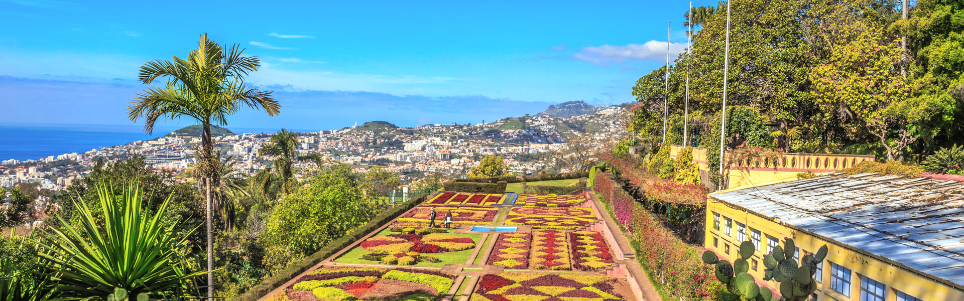Botanische tuin in Funchal, Madeira, Portugal