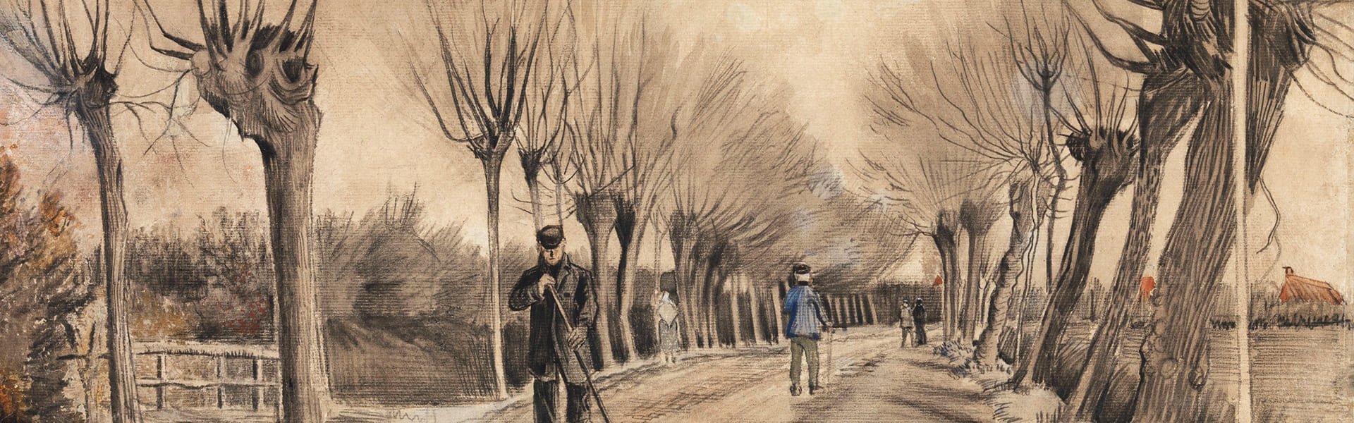 De weg in Etten, Vincent van Gogh, 1881
