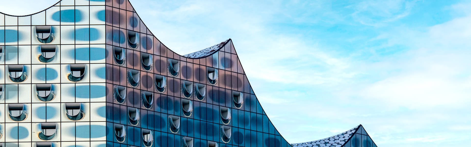 De Elbphilharmonie in Hamburg, Duitsland