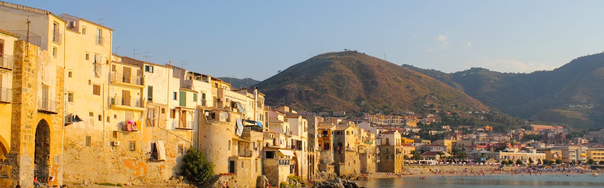 Cefalù in Sicilië, Italië