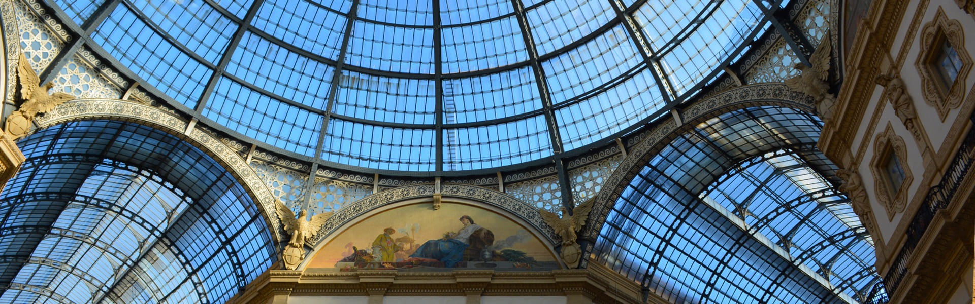 Galleria Vittorio Emanuele in Milaan, Italië
