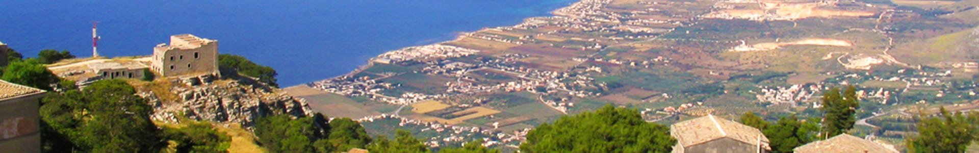 Erice op Sicilië, Italië