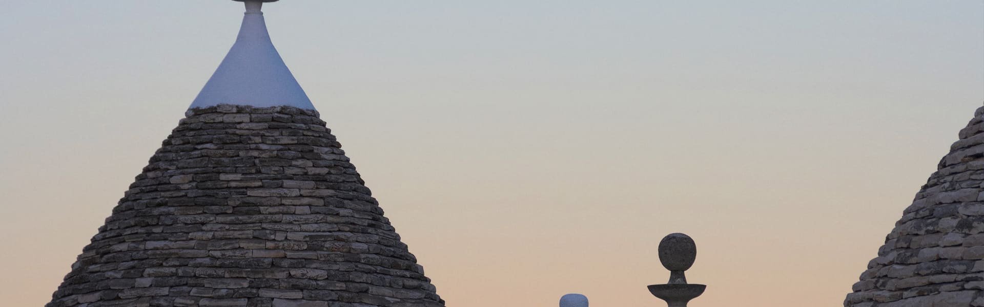 Trulli-huizen in Alberobello, Italië