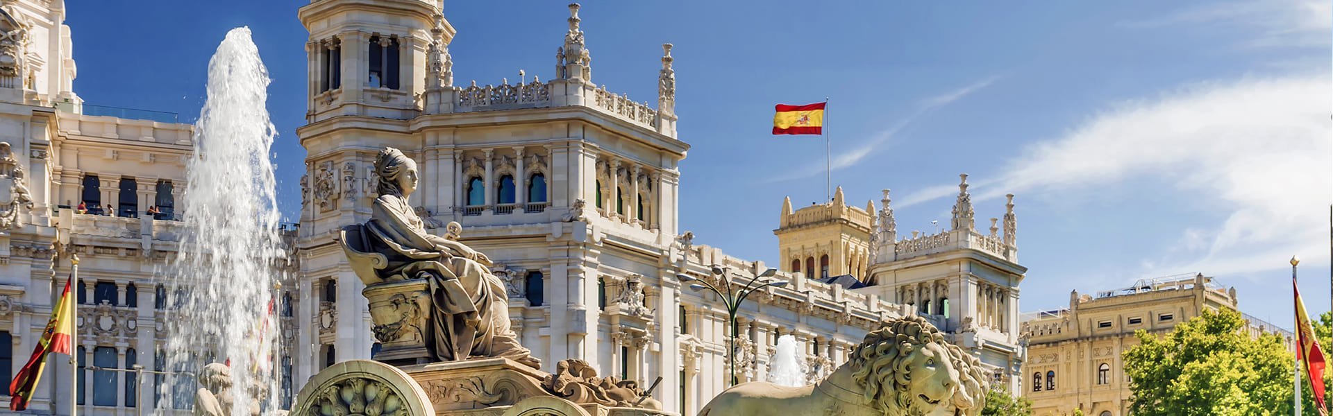 Plaza de Cibeles, Madrid, Spanje