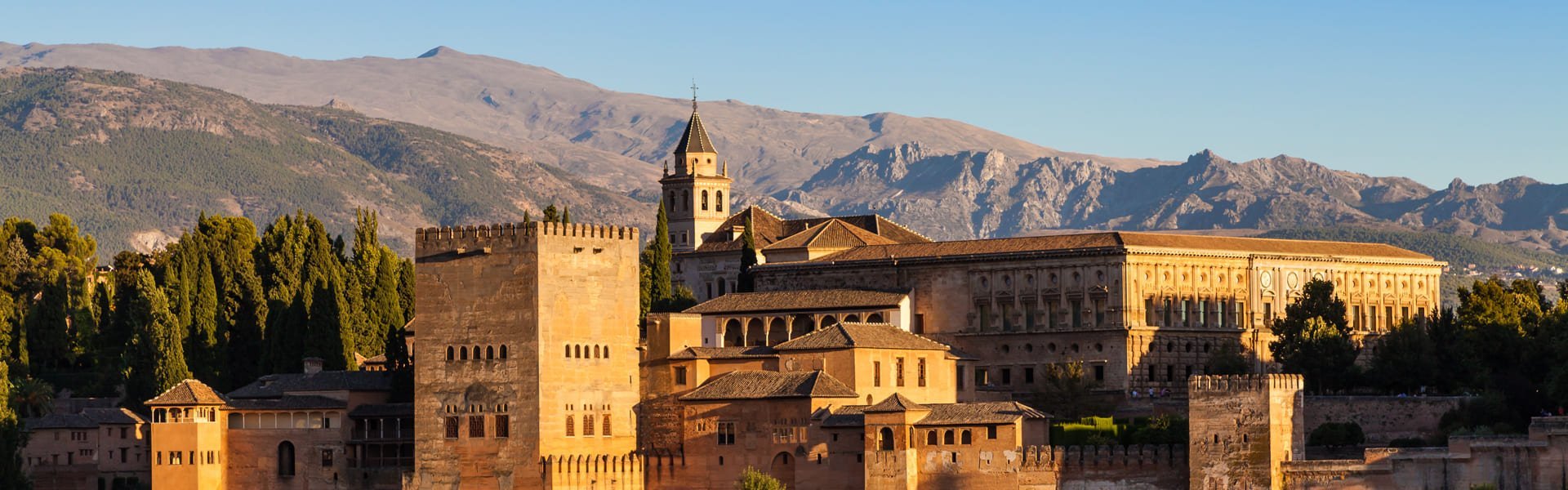 Alhambra in Granada, Andalusië, Spanje