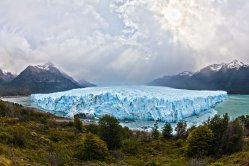Perito Moreno in Los Glaciares, Argentinië Perito Moreno in Los Glaciares, Argentinië