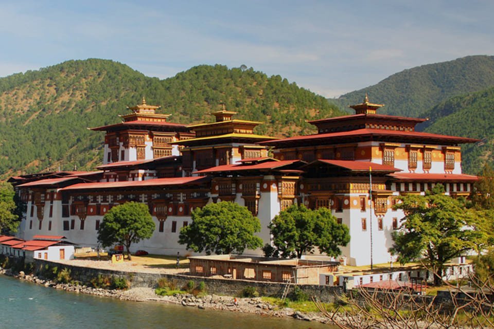 Dzong in Punakha, Bhutan