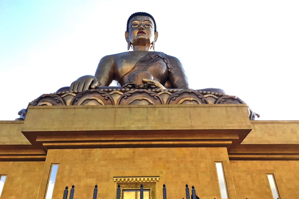 Grote Boeddha van Thimphu, Bhutan