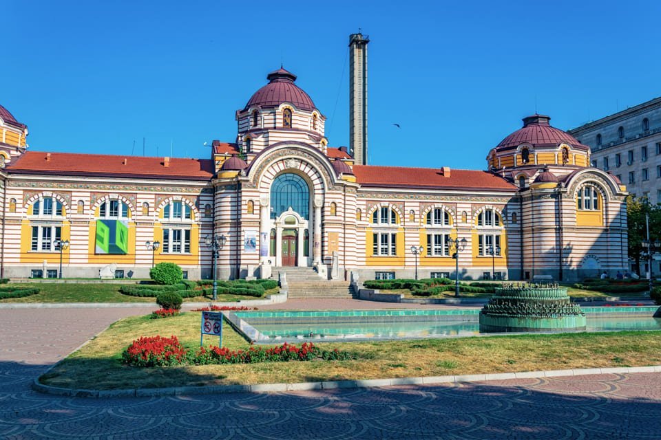 Het regionaal historisch museum in Sofia, Bulgarije