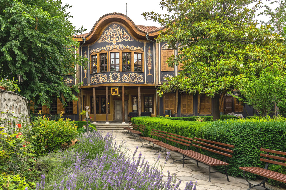 Etnografisch museum in Plovdiv, Bulgarije