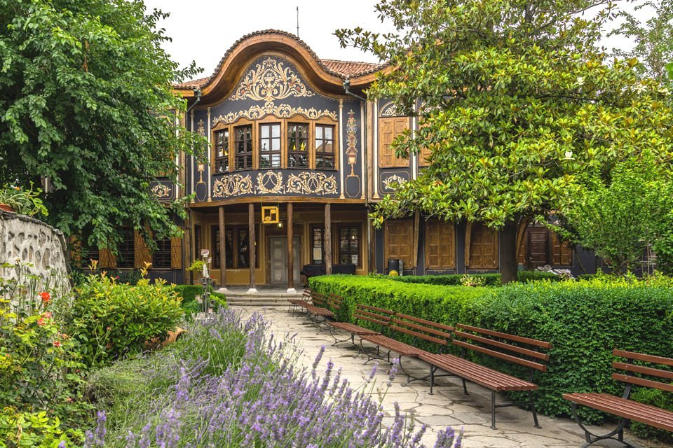 Etnografisch museum in Plovdiv, Bulgarije