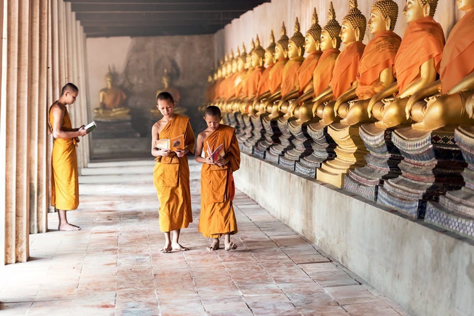 Jonge monniken, Cambodja