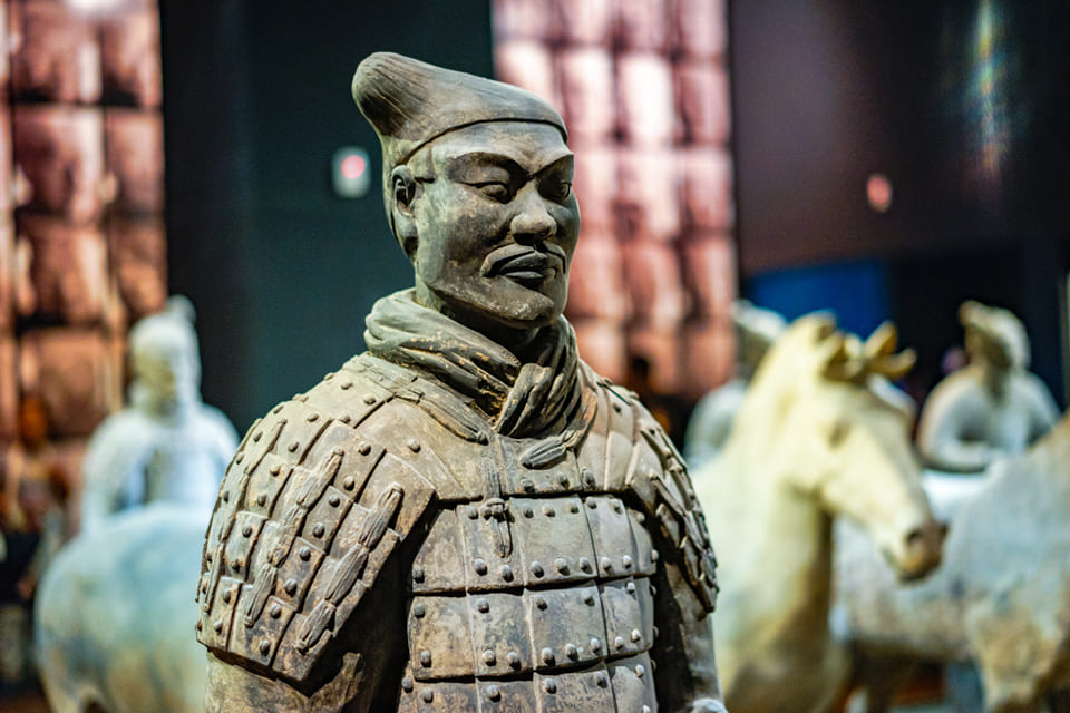Terracottaleger in Xi'an , China