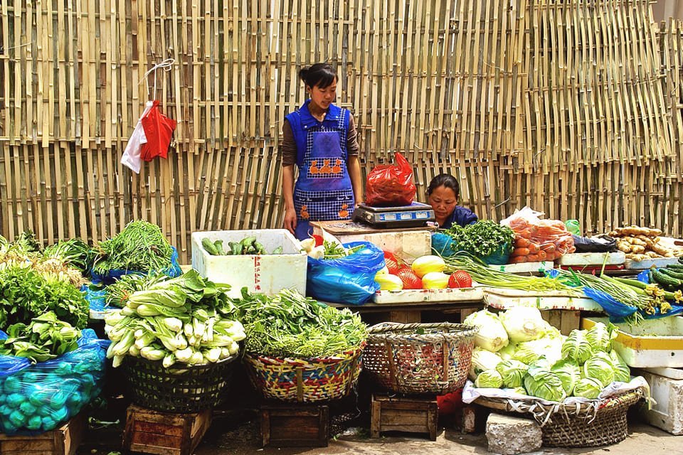 Markt in China