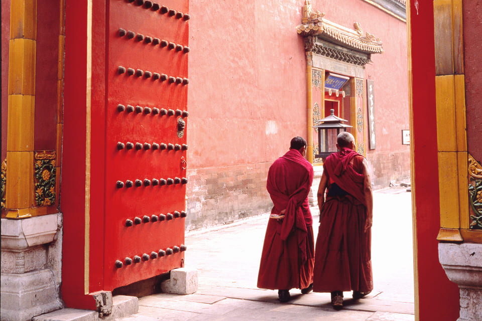 Lamatempel in Beijing, China
