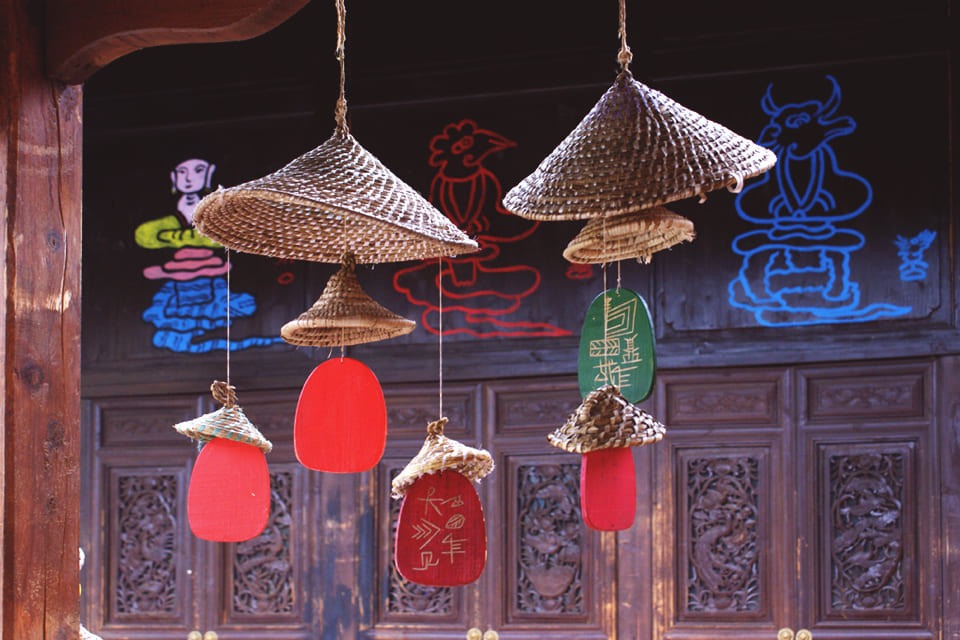 Lampionnen in Lijiang, China