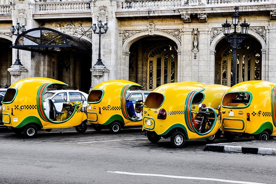 Taxi's in Havana, Cuba