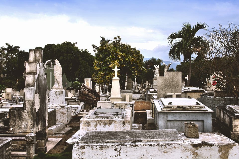 Begraafplaats in Santa Clara, Cuba