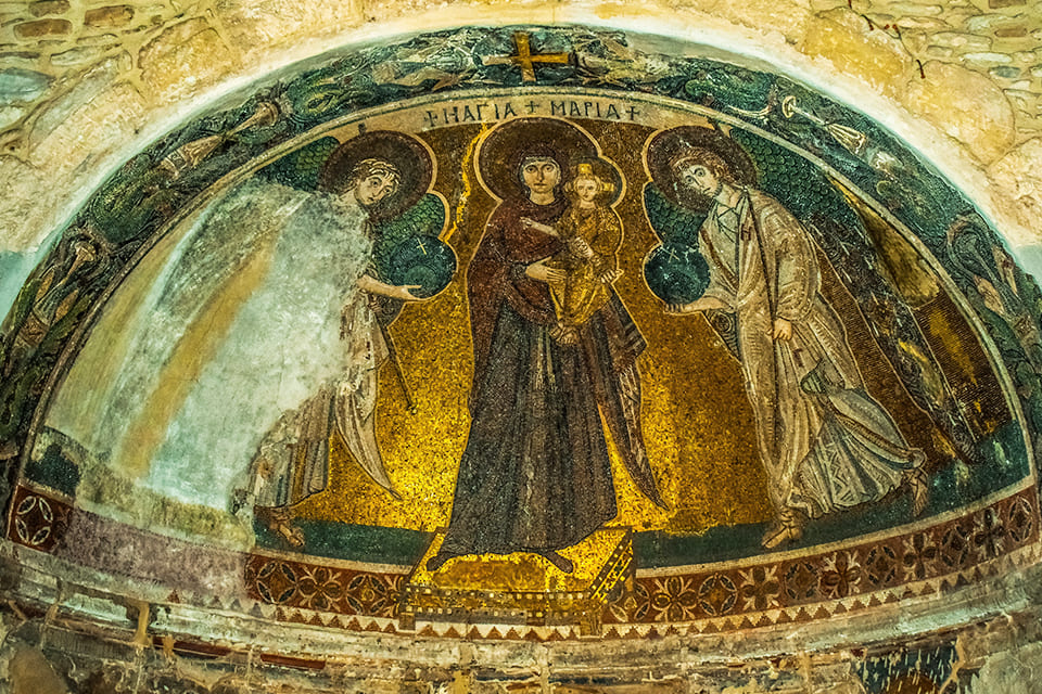 Panagia Angeloktisti, Kiti, Cyprus