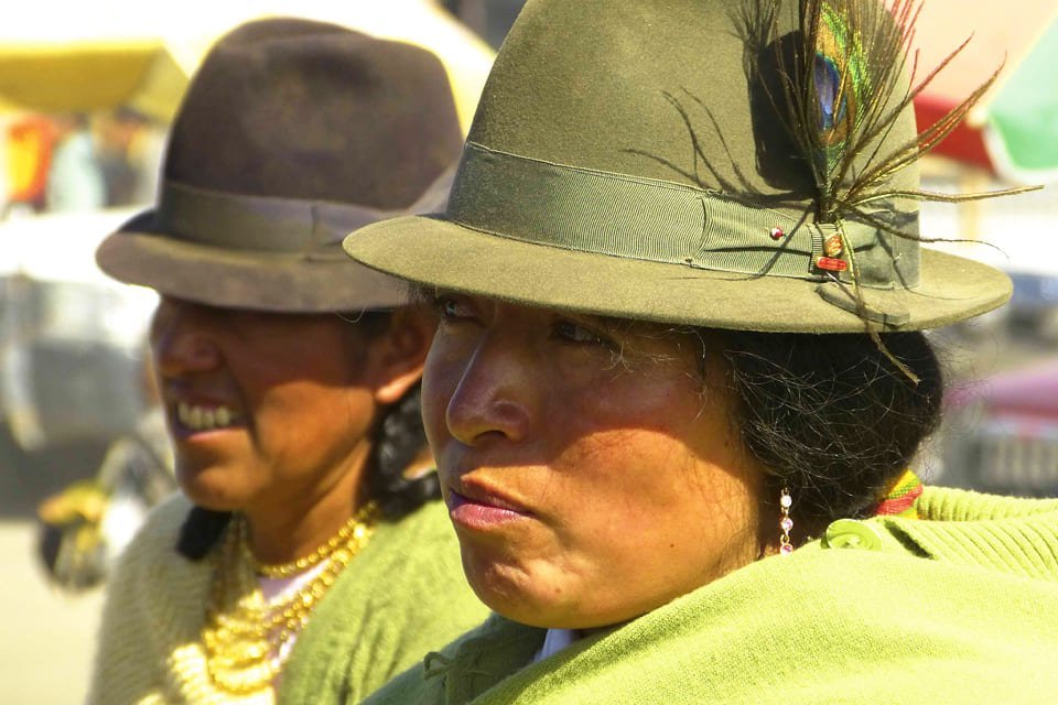Otavalo, in Ecuador