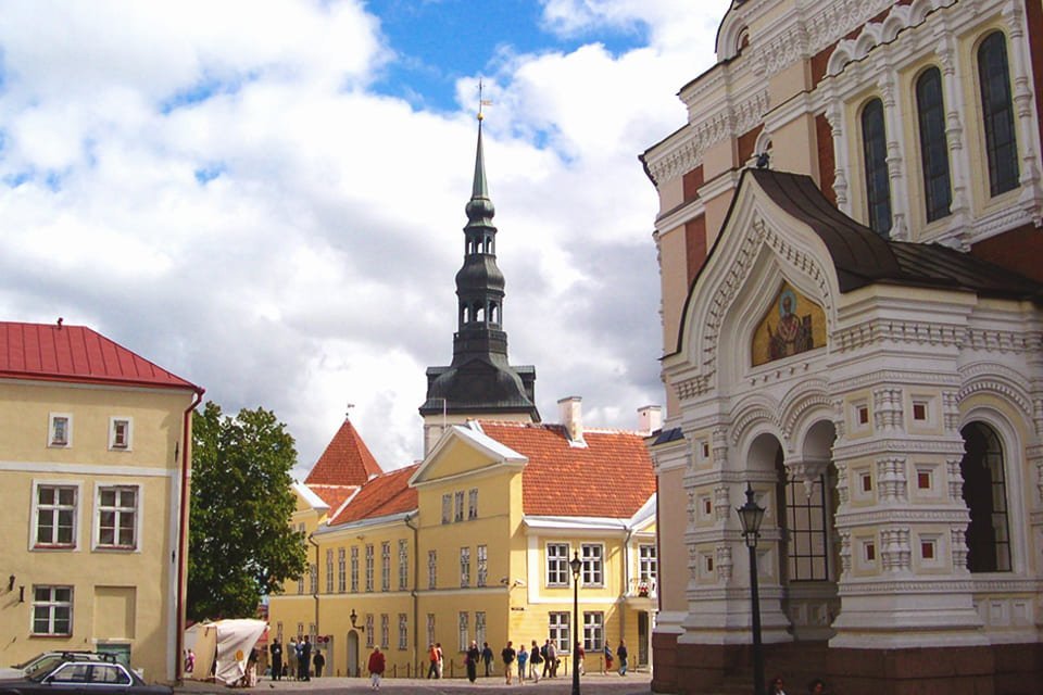 Toompea loss in Tallinn, Estland