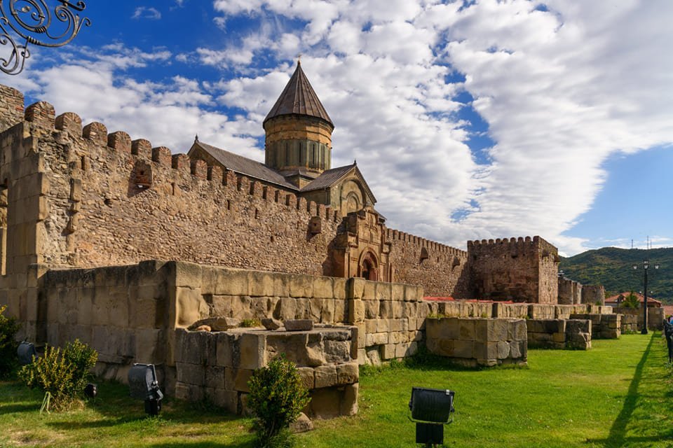 Svetitskhoveli Kathedraal in Mtskheta, Georgië