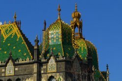 Museum voor toegepaste kunst in Boedapest, Hongarije