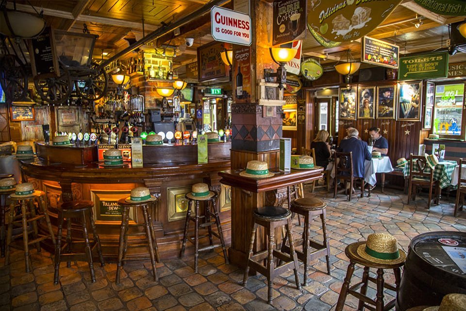 Ierse pub in Dublin, Ierland
