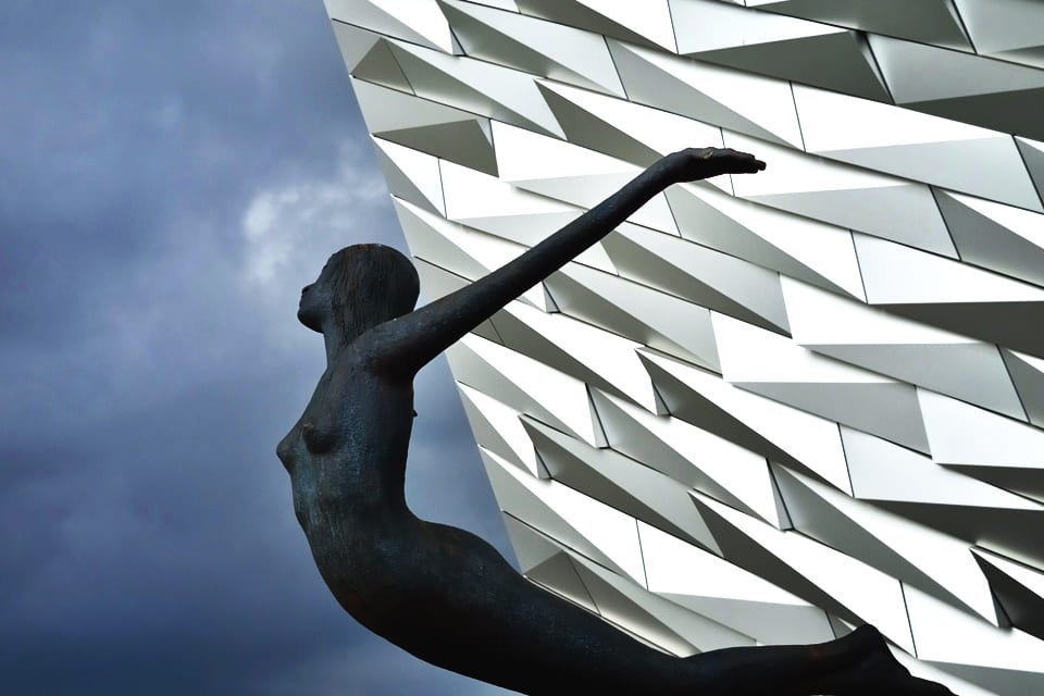 Titanic Museum in Belfast, Noord-Ierland