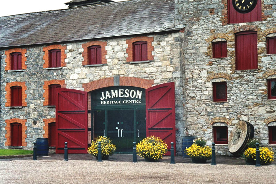 Jameson whiskey-distilleerderij in Midleton, Ierland