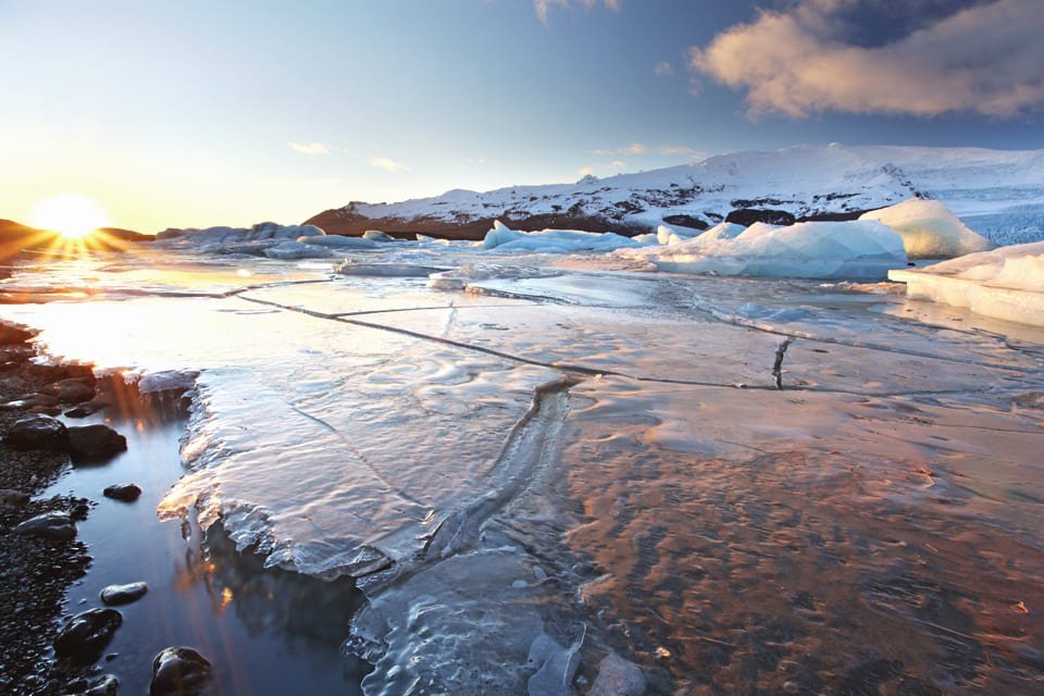 Vatnajokull, IJsland