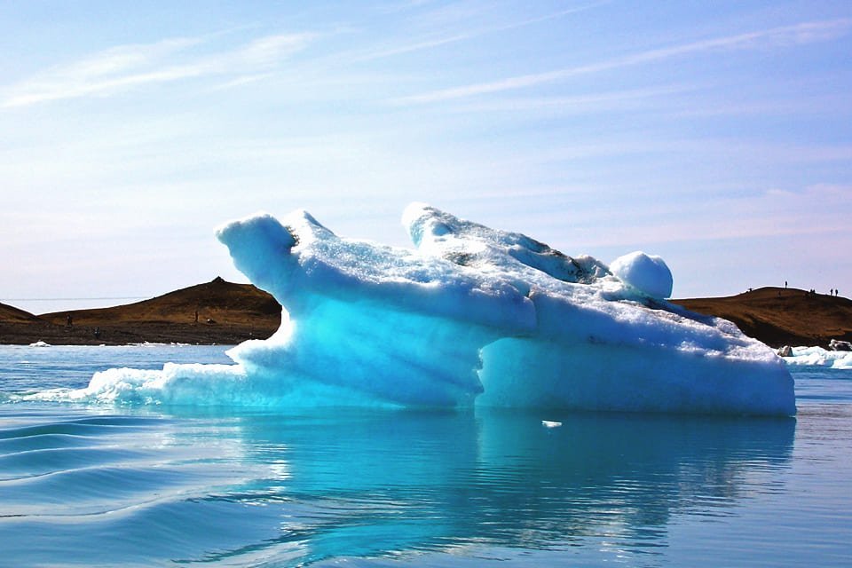 Jökulsárlón getsjermeer, IJsland