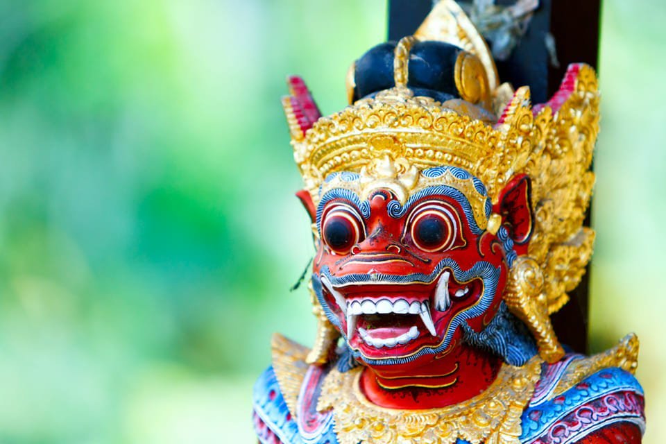 Traditioneel Balinees beeld, Indonesië