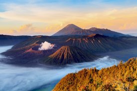 Bromovulkaan, Indonesië Bromovulkaan, Indonesië