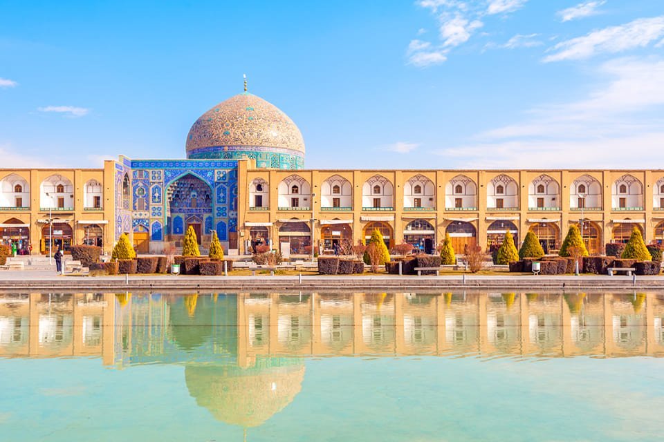 Het Imamplein in Isfahan, Iran