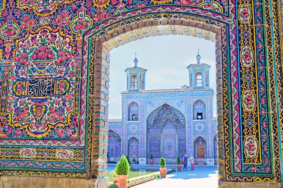 Nasir al Molkmoskee in Shiraz, Iran