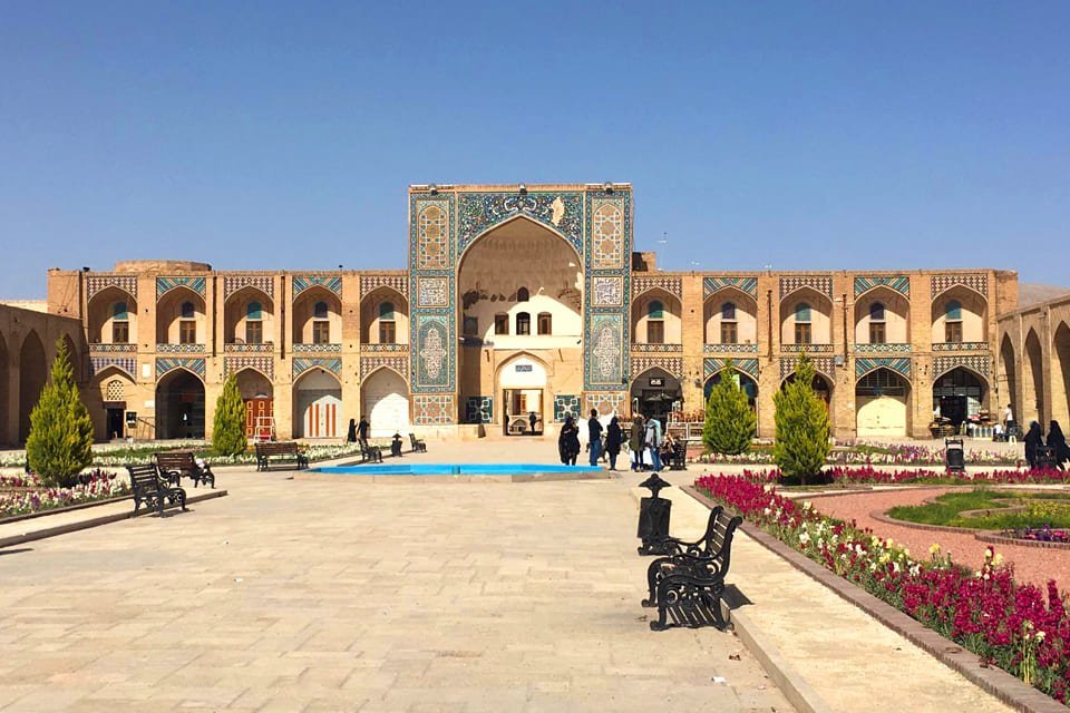 Bazaar van Kerman in Iran