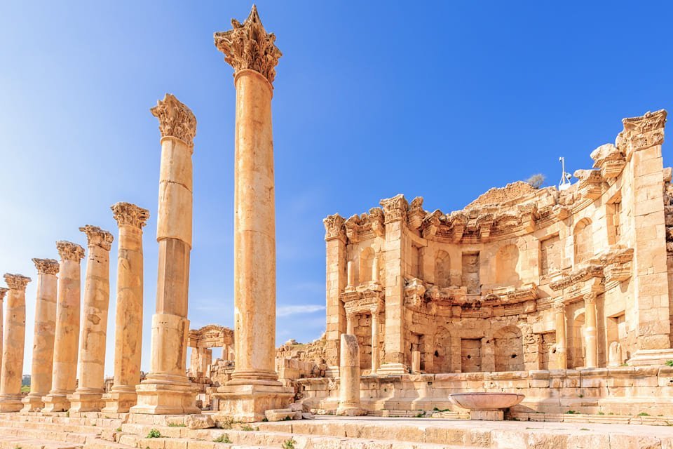 Jerash in Jordanië