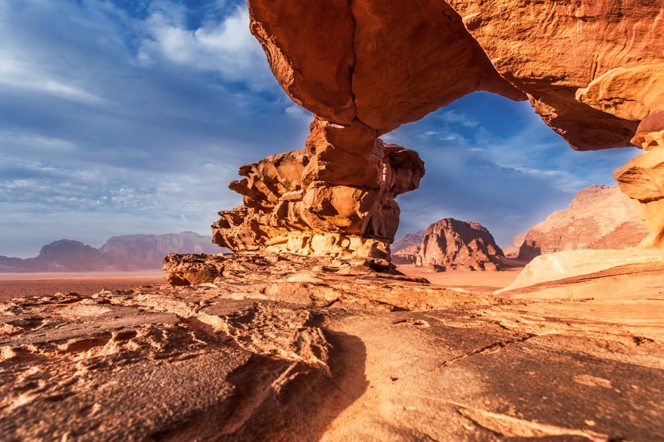 Wadi Rum in Jordanië