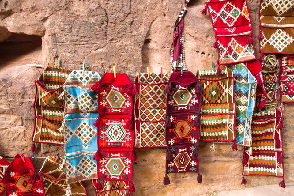 bedoeïenenkleden in Jordanië