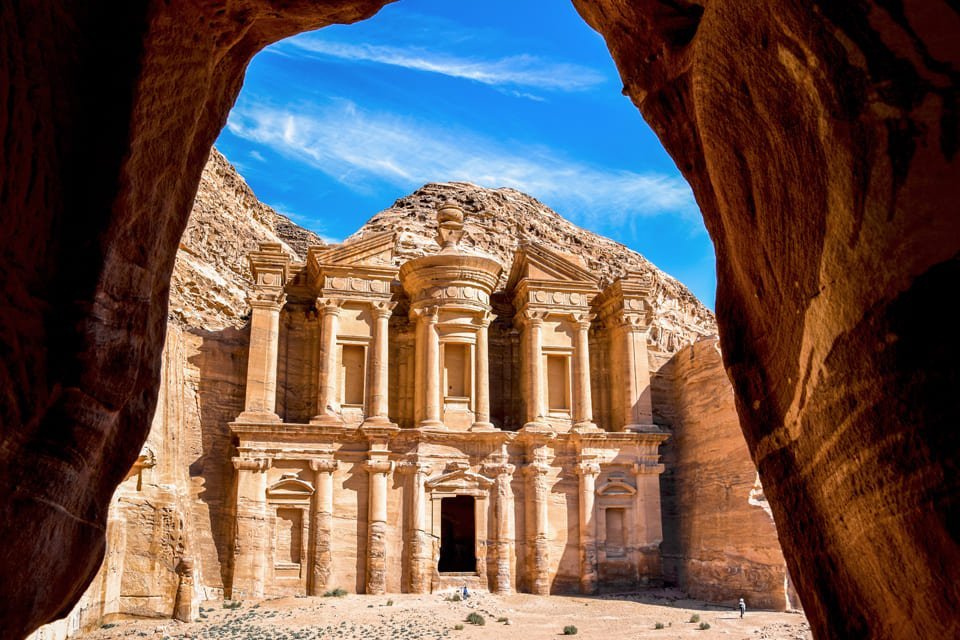 Petra in Jordanië