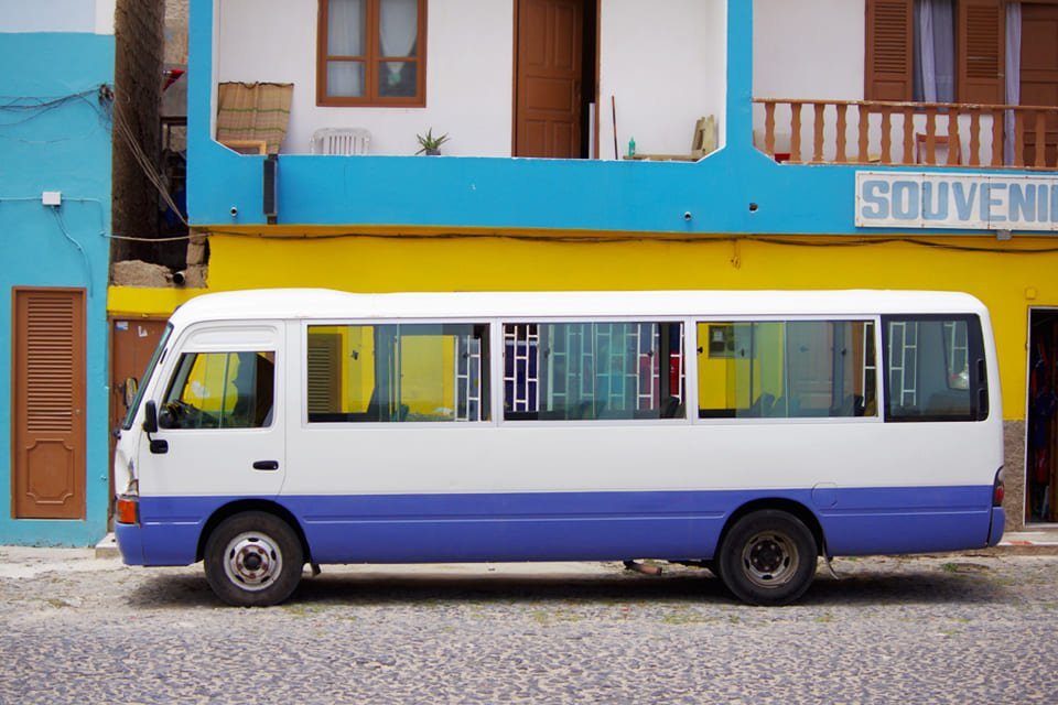 Bus op Kaapverdië