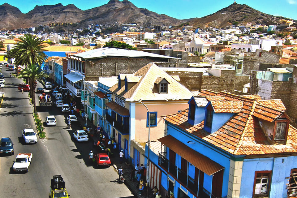 Mindelo op São Vicente, Kaapverdië