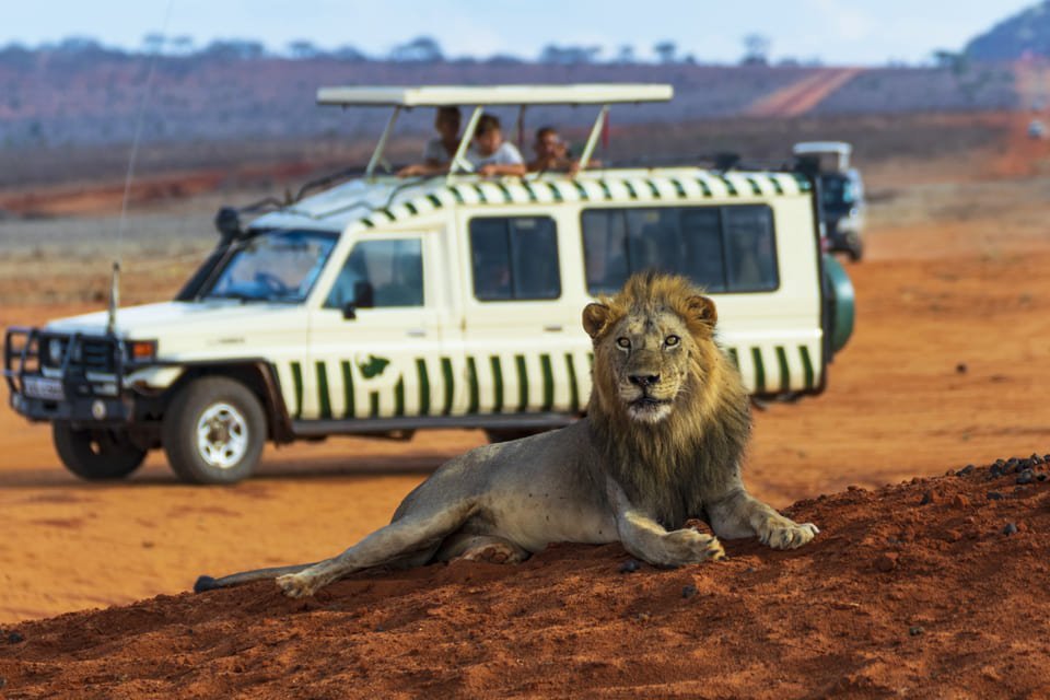 Game drive in Kenia