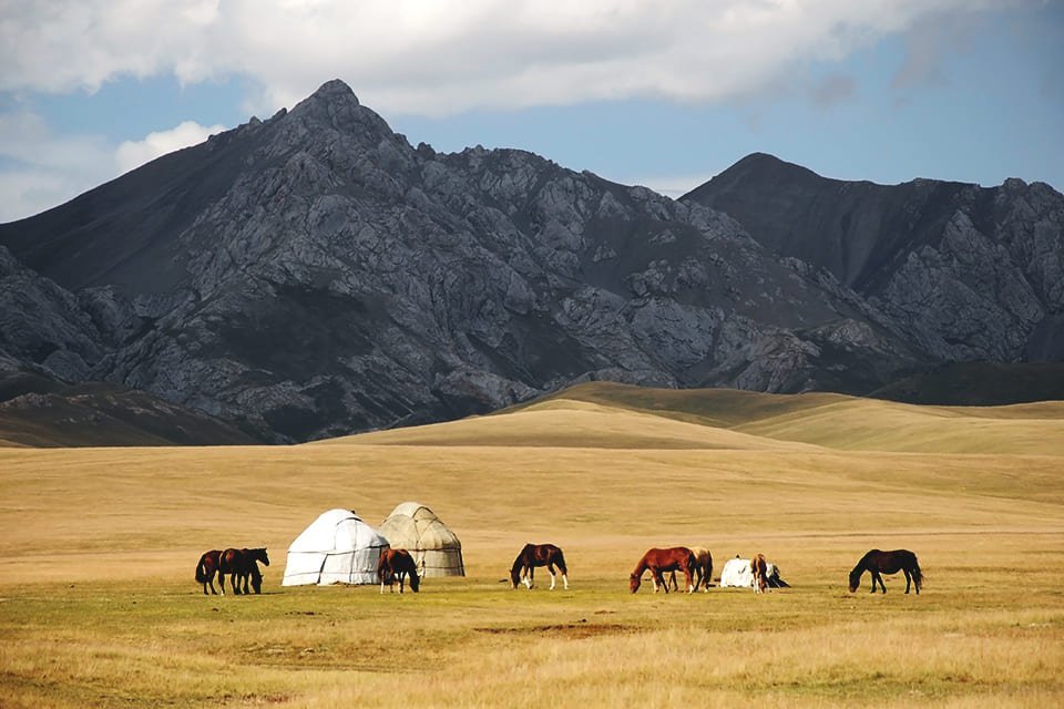 Platteland, Kirgizië