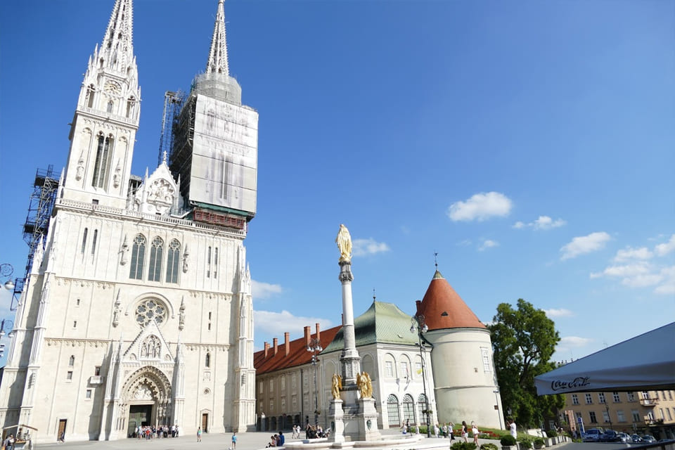 kathedraal van Zagreb, Kroatië